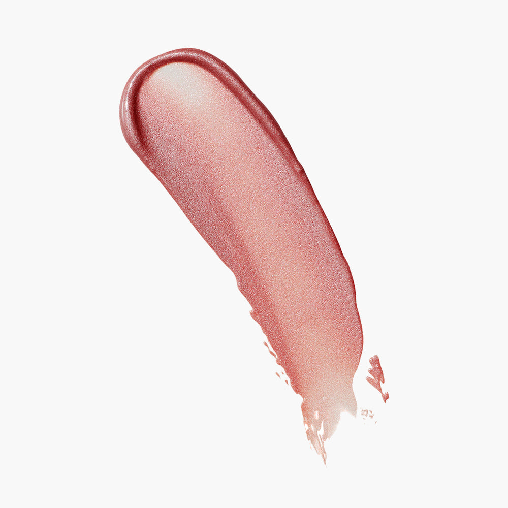 A swatch of Jones Road Beauty's Shimmer Face Oil in the shade Cool Rose